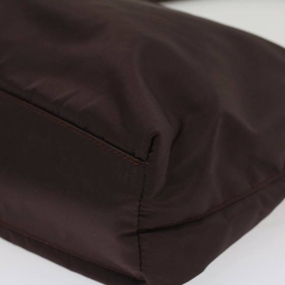 PRADA Shoulder Bag Nylon Brown Auth bs7444 - Picture 14 of 16
